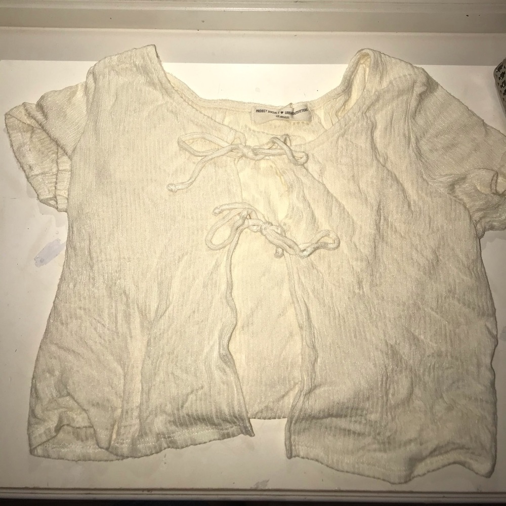 Urban Outfitters New tied open top size small/med